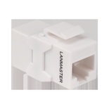 Повторитель портов RJ45, неэкранированный, кат.6A, формата Keystone, цвет: белый