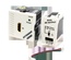 Конвертор RJ45-HDMI, передатчик + блок питания, формата Mosaic, 45x45мм + 22.5х45мм, белые