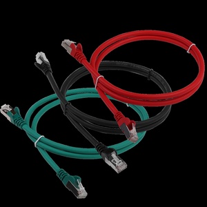 Патч-корд LANMASTER LSZH FTP кат.6, 0.5 м, красный