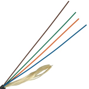ВО кабель универсальный, Distribution, LSZH IEC 60332-3-24, 4 волокна, SM, G.657.A1, черный