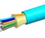 Внутренний оптический кабель, кол-во волокон: 24, Тип волокна: OM3 LazrSPEED® 300 буфер 900мк, Конструкция: ODC, Изоляция: LSZH, EuroClass: B2ca, Диаметр: 8,82 мм, -20 - +60 град., цвет: бирюзовый