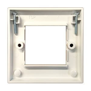 Рамка серии BS 50x50 цвет: белый, эко уп. шт.: 25