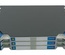 Шасси FACT™ Patch-Only 144 LC/UPC OM4 c 6 поддонами, организация кабеля: left/right routing, цвет: серый, высота: 3E=2.1RU