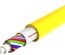 Малогабаритный внутренний оптический кабель, волокон: 144, Тип волокна: G.657.A1, TeraSPEED®, конструкция: центральный силовой элемент, волокна в 250mk буфере в микротрубках 12х12, слой кевлара, изоляция: LSZH, EuroClass: Сca, диаметр: 10,2 мм, -10 - +60 град., цвет: жёлтый