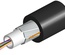 Комбинированный оптический кабель Arid Core® Drop Cable, волокон: 12, Тип волокна: 8 - ОМ3 LazrSPEED® 300, 4 - G.652.D and G.657.A1, TeraSPEED®, конструкция: общая трубка 4 мм c гелем с усилением пластинами из фибергласа, изоляция: LSZH UV stabilized, EuroClass: Dca, диаметр: 8,3 мм, -20 - +70 град., цвет: чёрный