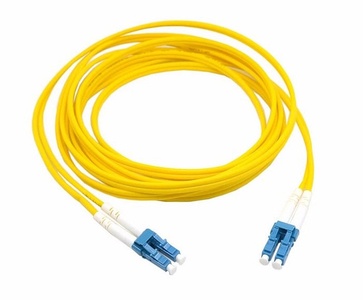 Коммутационный шнур LC-UPC/LC-UPC-дуплексный 1.8мм, OS2, оболочка: LSZH, цвет: жёлтый, длина м: 1