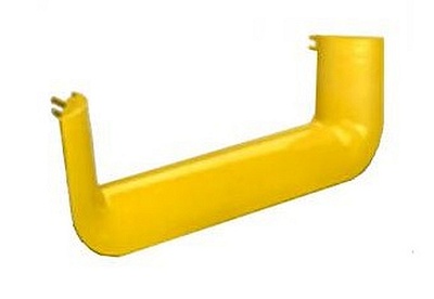 Кабельный сход с лотка 102x305 для обеспечения радиуса изгиба кабеля FiberGuide® Trumpet Flare, цвет: жёлтый
