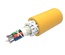 Универсальный оптический кабель, кол-во волокон: 48, Тип волокна: OS2 в буфере 250 микрон, Конструкция: волокна в трубке с гелем, бронирование GRP, Изоляция: ULSZH, Диаметр: 15 мм, -25-+70 град., цвет: жёлтый, 2 км