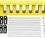 Вертикальная секция перфорированного лотка FiberGuide® 51х102 с крышкой, шаг перфорации: 51 мм, цвет: жёлтый, длина: 1829