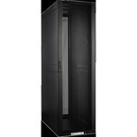 Шкаф LANMASTER DCS 48U 600x1200 мм, с перфорированными дверьми, без боковых панелей, черный