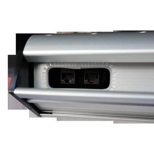 Блок розеток настольный, 1-фазный с выключателем, 16A / 250V, 3xSchuko + 2 USB + 2 порта RJ-45 кат.6, шнур 2.0м, вилка Schuko