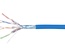 Кабель 4-парный F/FTP Cat.6A, 23 AWG, оболочка: LSZH, EuroClass Dca, диаметр: 7, NVP 80%, -20-+60 грд, цвет: синий, уп.: катушка 1000 м