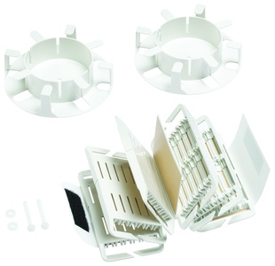 Комплект Splice Wallet®, 72Mechanical Splices (1x6x12), 2U Shelf, 2 Fiber Drums