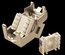 Модуль Keystone, RJ45, экранированный, кат.6A, без шторки, 180 градусов