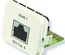 Адаптерная вставка AMP CO™ Plus 1xRJ45, Cat.6, приложение: телефонная, цвет:белый (RAL 9010)