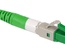 Бесклеевоё разъём Qwik-Fuse, Интерфейс: LC, Волокно: SM-APC, на кабель 1.6/2.0 mm, цвет: Зелёный, уп-ка: 12