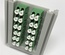Комплект для герметизации кабельного ввода в бокс BUD c 24 адаптерами SC/APC 8°, цвет: зелёный