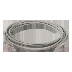 Патч-корд LANMASTER LSZH UTP кат.6A, 28AWG, 0.5 м, серый