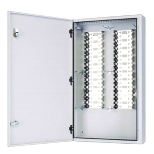 Настенный кроссовый шкаф 500 Series на 2х20 плинтов Series 2 LSA-PLUS. Материал: сталь, габариты (ВхШхГ): 700х425х115, цвет: серый