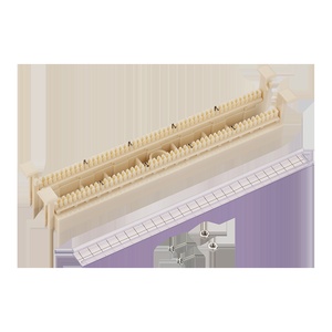 50-парный 110 настенный кросс LANMASTER, БЕЗ ножек и блоков