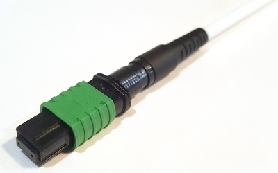 Разъём TeraSPEED® QWIK-FUSE MPO12/APC без штырьков для полевой установки на кабель диаметром до 3 мм