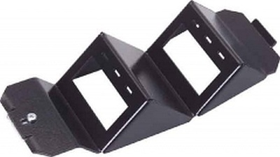 Розеточный блок под SL-гнезда для напольных коробок OBO Bettermann на 6 гнезд (короткая) черная