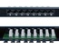 Hyperline PPHD-19-24-8P8C-C5E-110D Коммутационная панель высокой плотности 19", 0.5U, 24 порта RJ45, Cat.5E, Dual IDC