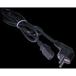 Шнур питания C13-Schuko угловая, 3х0.75, 220В, 10А, синий, 7 метров