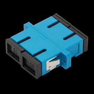 Адаптер оптический LANMASTER SC, SM/APC, дуплексный