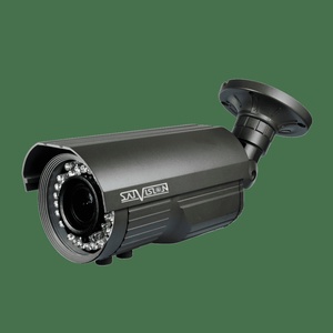 Уличная мультиформатная AHD видеокамера с вариофокальным объективом 5-50 мм; разрешение 2 Mpix; поддержка форматов: AHD/TVI/CVI/CVBS