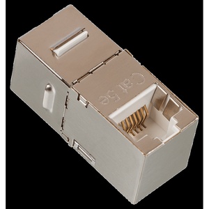 Повторитель портов RJ45, экранированный, кат.5E, формата Keystone, 90 градусов