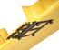 T-отвод врезка FiberGuide® Cut-In 102х305, для лотка типоразмером 100х600, цвет: жёлтый