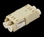 Адаптер оптический LANMASTER LC, SM/APC, корпус SC без фланцев, дуплексный