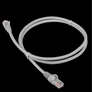 Патч-корд LANMASTER LSZH UTP кат.5e, 0.5 м, черный
