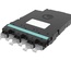 Модуль CHD ULL OM4 6xLC Duplex - 1xMPO12(f) Method B Enhanced, key up, цвет: бирюзовый
