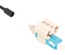 Соединитель LazrSPEED® Fiber Qwik II-SC Connector™ MM, для быстрой установки, цвет: бирюзовый, уп.: 25 шт.