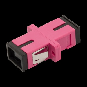 Адаптер оптический LANMASTER SC, OM4, симплексный