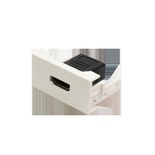 Вставка Mosaic 22.5x45 с прямым адаптером HDMI, мама-мама, цвет: белый