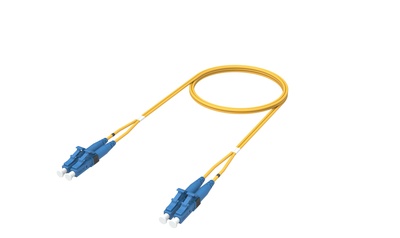 Коммутационный шнур LC-UPC/LC-UPC-дуплексный 1.8мм, OS2, оболочка: LSZH, цвет: жёлтый, длина м: 0.5