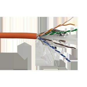 Кабель LANMASTER FTP, 4 пары, кат. 6A, с перегородкой, 500Mhz, LSZH, синий, 305 м