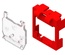 Маркерная насадка для гнезда AMPTWIST SLX с пылезащитной крышкой, цвет: красный, уп.: 50