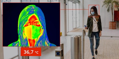 Тепловизор высокой точности для измерения температуры человеческого тела