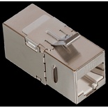 Повторитель портов RJ45, экранированный, кат.6A, формата Keystone, 90 градусов