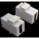 Модуль Keystone, HDMI, мама-мама, 180 градусов, цвет: белый