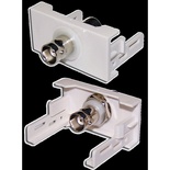 Вставка Mosaic 22.5x45 с BNC-адаптером BC-009, цвет: белый