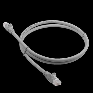 Патч-корд LANMASTER LSZH UTP кат.6, 1.0 м, черный