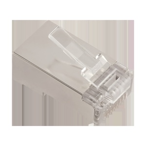 Коннектор RJ45 тип EZ, 8P8C, STP, Cat.5e, универсальный, покрытие 50 микрон,100 шт.