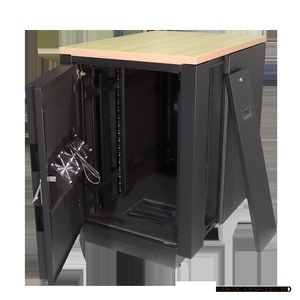 Шкаф LANMASTER SOUNDPROOF звукоизолированный 18U 750x1130 мм, отделка под дерево, цвет лиственница