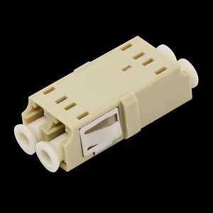 Адаптер оптический LANMASTER LC, SM, корпус SC без фланцев, дуплексный