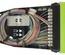 Кассета G2 OM5, LazrSPEED® wideband 6хLC Duplex с держателем сплайсов, с пигтейлами, цвет: lime